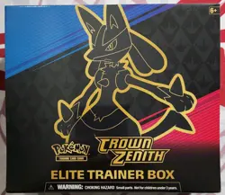 Pokemon TCG: Crown Zenith Elite Trainer Box - 10 Packs 820650851476 - Image 1