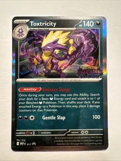 Toxtricity - MEP 017 - Phantasmal Flames Prerelease Promo - Pokemon TCG - Image 1