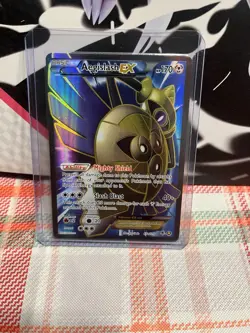 Aegislash EX 65a/119 XY Alt Art Black Star Promo Full Art Holo Pokemon - Image 1