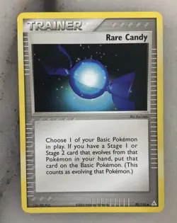 Rare Candy 90/110 Uncommon Holon Phantoms Pokemon Card - Image 1