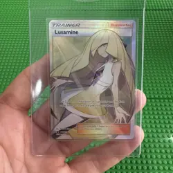 Pokemon TCG Lusamine 110/111 Holo Full Art Ultra Rare Crimson Invasion - Image 1