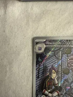 Pokemon TCG Team Rocket's Weezing 199/182! NM Condition! See Description! - Image 2