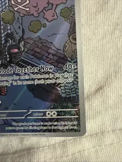 Pokemon TCG Team Rocket's Weezing 199/182! NM Condition! See Description! - Image 4