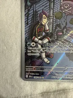 Pokemon TCG Team Rocket's Weezing 199/182! NM Condition! See Description! - Image 5