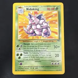 Pokemon Vintage Nidoking Legendary Collection 31/110 Non Holo Rare - Image 1
