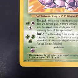 Pokemon Vintage Nidoking Legendary Collection 31/110 Non Holo Rare - Image 5