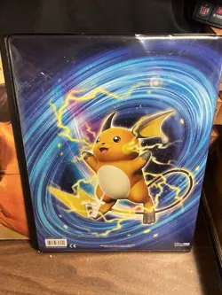 Pokemon 2016 XY Evolutions 9 Pocket Original Binder Folder Charizard & Raichu - Image 4