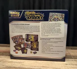 Pokemon TCG Surging Sparks ETB Elite Trainer Box Factory Sealed - Image 3