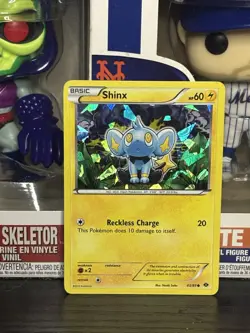 Pokemon TCG Next Destinies Blister - Shinx #43/99 - Cracked Ice Holo Card - Image 1