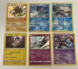 Pokemon | 2015-2017 | Legendary/Mythical Mixed Lot | 6 Cards (Holos & RH) LP/MP - Image 1