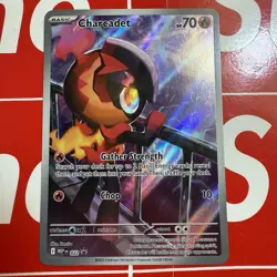 Pokemon: Charcadet MEP 022 Phantasmal Flames ETB Black Star Promo Card - Image 1