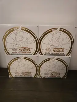 *SHIP NOW* Lot 2x New Sealed Pokemon Brilliant Stars ETB Elite Trainer Box TCG - Image 1