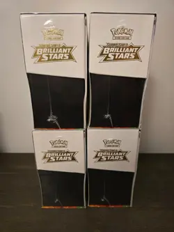 *SHIP NOW* Lot 2x New Sealed Pokemon Brilliant Stars ETB Elite Trainer Box TCG - Image 2