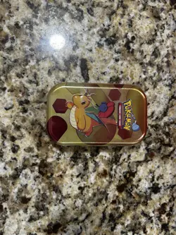 Pokemon Scarlet & Violet 151 Mini Tins- Dragonite Tin - Sealed - Image 1