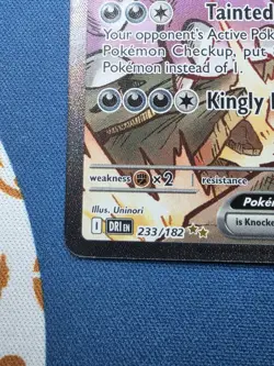 Pokemon Team Rockets Nidoking EX Sir 233/182 Destined Rivals - Image 4