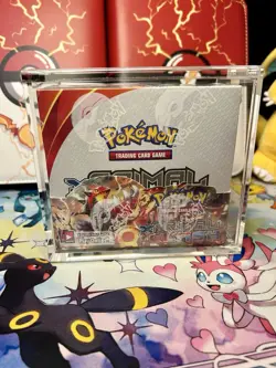 Pokemon TCG 2015 XY Primal Clash Booster Box Factory Sealed W/ Acrylic Case - Image 1