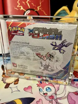 Pokemon TCG 2015 XY Primal Clash Booster Box Factory Sealed W/ Acrylic Case - Image 3