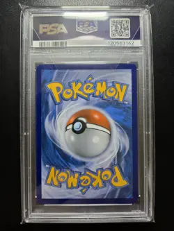 2015 POKEMON XY ROARING SKIES #105 FULL ART/M RAYQUAZA EX PSA 8 - Image 3