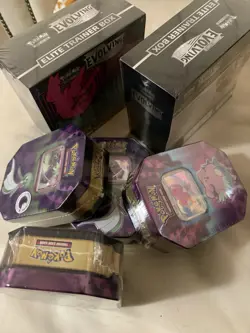 Evolving Skies ETB (2)Sealed Bundle + Blissy Pokemon Tins (4)Factory Sealed New - Image 2
