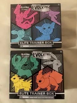 Evolving Skies ETB (2)Sealed Bundle + Blissy Pokemon Tins (4)Factory Sealed New - Image 5