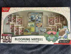 Pokemon TCG: S&V 151 Blooming Waters Premium Collection Factory Sealed Box - Image 1