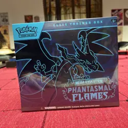 Pokemon TCG: Mega Evolution Phantasmal Flames - Elite Trainer Box ETB - SEALED - Image 1