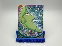 Pokemon Topps TV Animation Edition #11 Metapod Blue Logo Card - Image 1