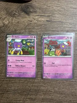 Drifloon 005 Drifblim 006 Black Star Promo 2025 Mega Evolution Pokemon Card TCG - Image 1
