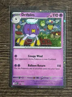 Drifloon 005 Drifblim 006 Black Star Promo 2025 Mega Evolution Pokemon Card TCG - Image 3