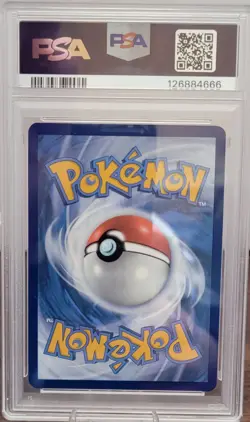 2025 POKEMON WHT EN-WHITE FLARE ILLUSTRATION RARE #136 PURRLOIN PSA 10 - Image 2