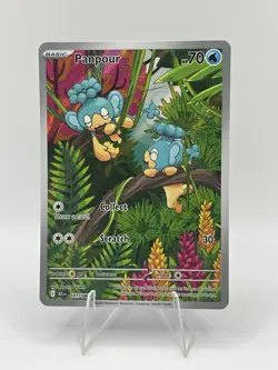 Panpour Black Bolt Illustration Pokemon TCG 101/086 New Mint Condition - Image 1