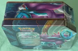 POKEMON TRADING CARD GAME WALKING WAKE ex220 PARADOX CLASH TIN w/5 BOOSTER PACKS - Image 3
