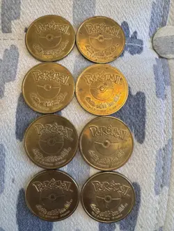 1999 Vintage Nintendo Hasbro Pokemon Battle Coins - Image 2