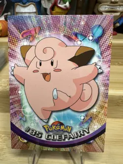 Clefairy #35 1999 Topps Pokemon TV Animation Edition - Image 1