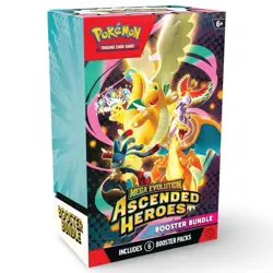 Pokemon TCG: Mega Evolution-Ascended Heroes Booster Bundle - Pre Order -Lot Of 4 - Image 1