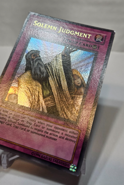 Solemn Judgment MRD-127 Ultra Rare 1st Edition Yugioh 7979 - Image 3