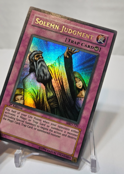 Solemn Judgment MRD-127 Ultra Rare 1st Edition Yugioh 7977 - Image 4