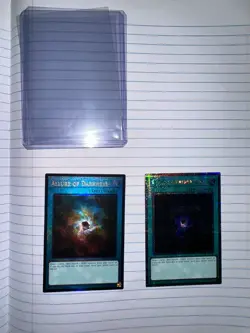 2x Allure of Darkness (Quarter Century Secret Rare/ PCR) RA03-EN055 Yugioh - Image 3