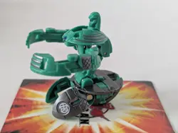 Bakugan Battle Brawlers Mechtanium Surge Green Ventus Jaakor 940G Fast P&P - Image 2