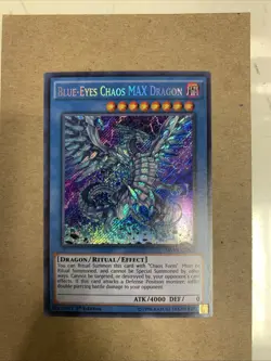 Blue-Eyes Chaos MAX Dragon - MVP1-ENS04 - NM - Secret Rare - 1st ed - Yugioh - Image 1