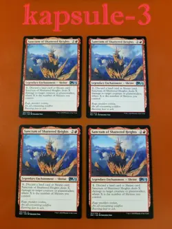 4x Sanctum of Shattered Heights | M21 Core Set 2021 | MTG Magic Cards - Image 1