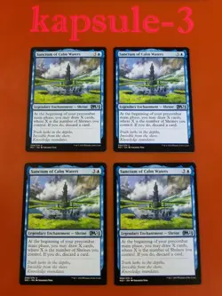 4x Sanctum of Calm Waters | M21 Core Set 2021 | MTG Magic Cards - Image 1