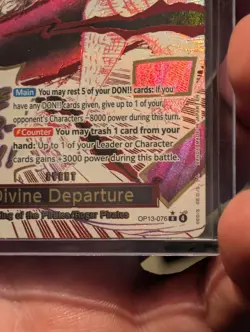 One Piece Card Game Divine Departure OP13-076 Carrying on his Will ENGLISH - Image 5