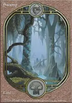 Swamp - Light Play MTG Unglued - Image 1