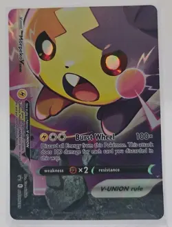 Pokemon Morpeko V-Union 4 Card Set SWSH287 SWSH288 SWSH289 SWSH290 Promo NM/Mint - Image 1