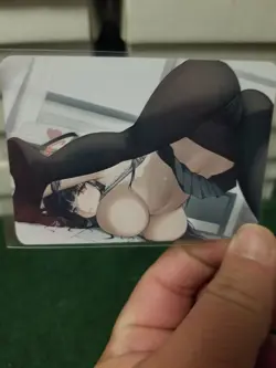 FANTASY BABES RAINBOW FOIL CUSTOM WAIFU ANIME CARDS #3 - Image 3