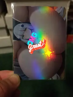 FANTASY BABES RAINBOW FOIL CUSTOM WAIFU ANIME CARDS #3 - Image 4