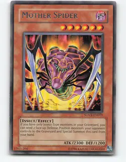 Mother Spider #SOVR-EN019 Rare Yugioh Card - Image 1