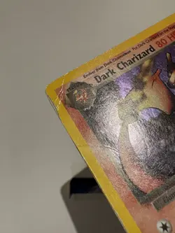 Pokemon Dark Charizard Team Rocket Holo Card 4/82 Moderate Play - Image 5