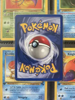 Pokemon TCG Bulbasaur Base Set 44/102 Shadowless Common WOTC 1999 Error Card - Image 2